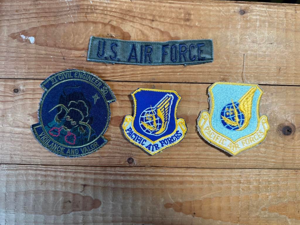 Amerikaanse usaf emblemen, Ophalen of Verzenden, Luchtmacht, Amerika, Embleem of Badge