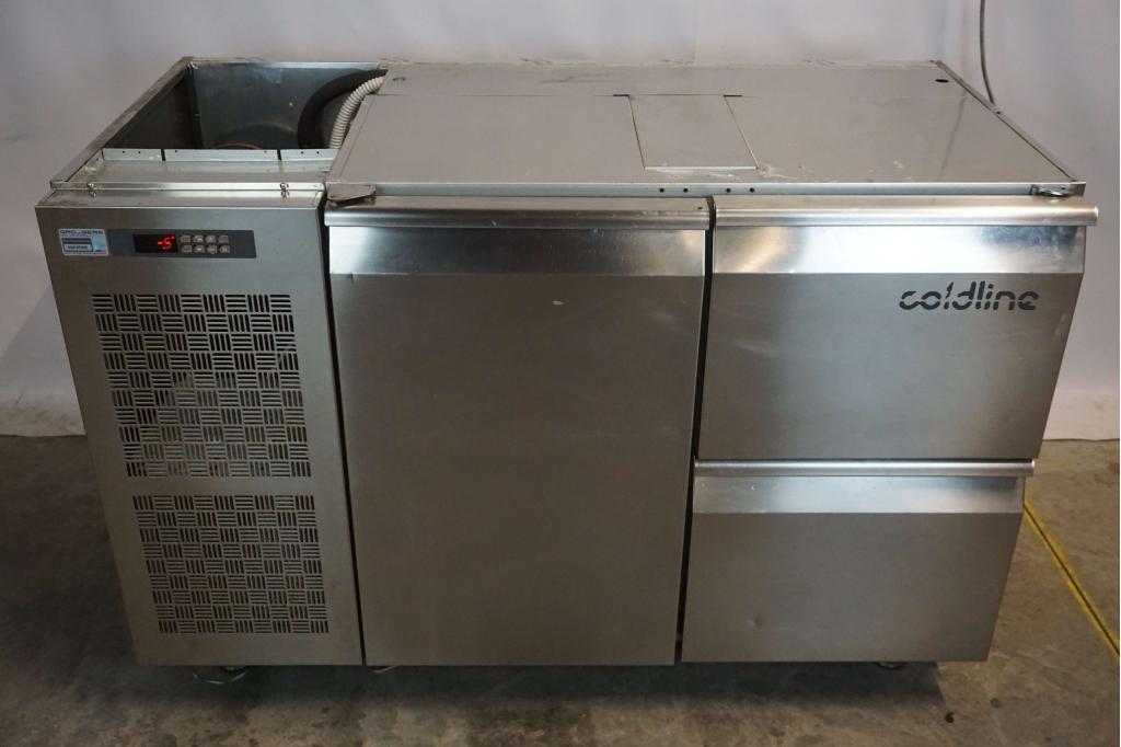 Horeca Coldline koelwerkbank koeling 2 lades en 1 deur