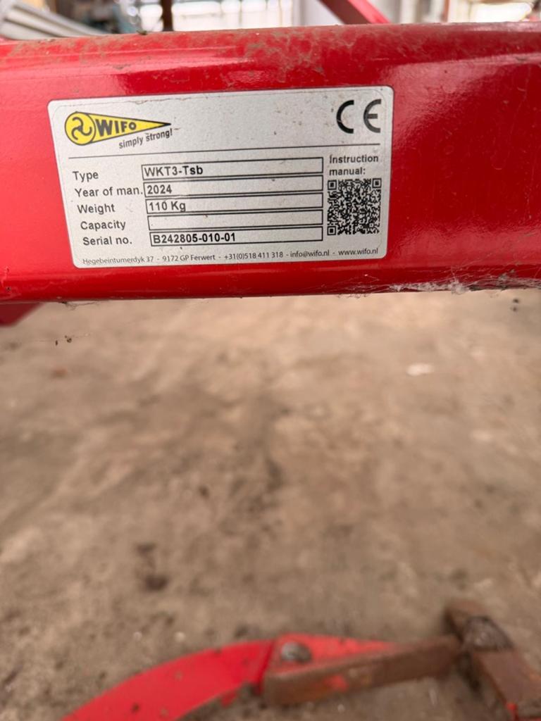 WIFO WKT3-Tsb Grondbewerking machine woeler, Zakelijke goederen, Agrarisch | Werktuigen, Ophalen, Akkerbouw, Grondbewerking
