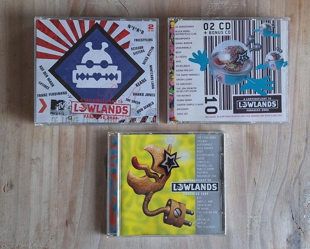 Cd Lowlands, Ophalen of Verzenden, 2000 - 2009, Zo goed als nieuw