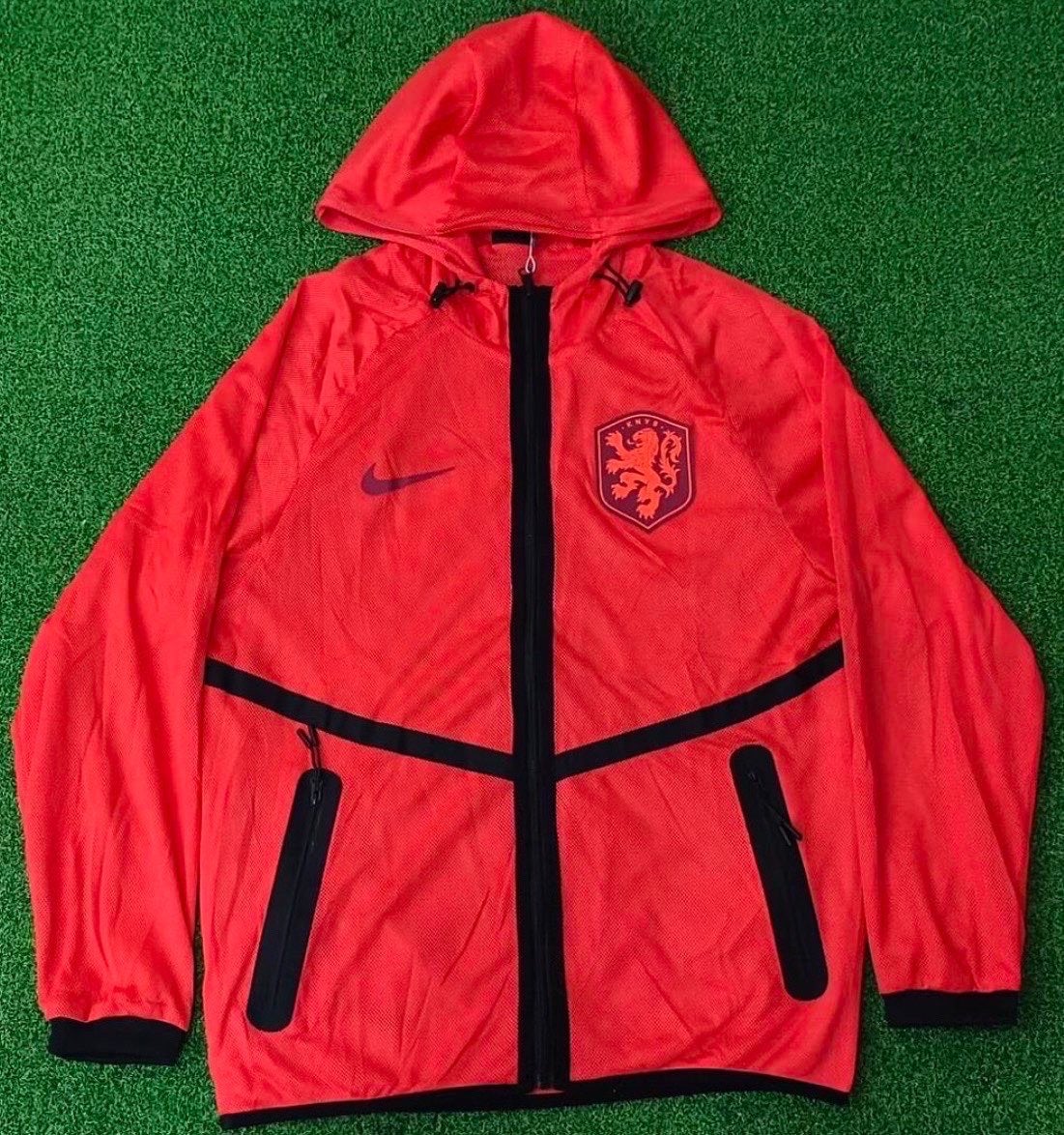 Nike Nederland Windrunner Jack Oranje Maat xs s m l xl, Verzenden, Nieuw, Oranje, Voetbal