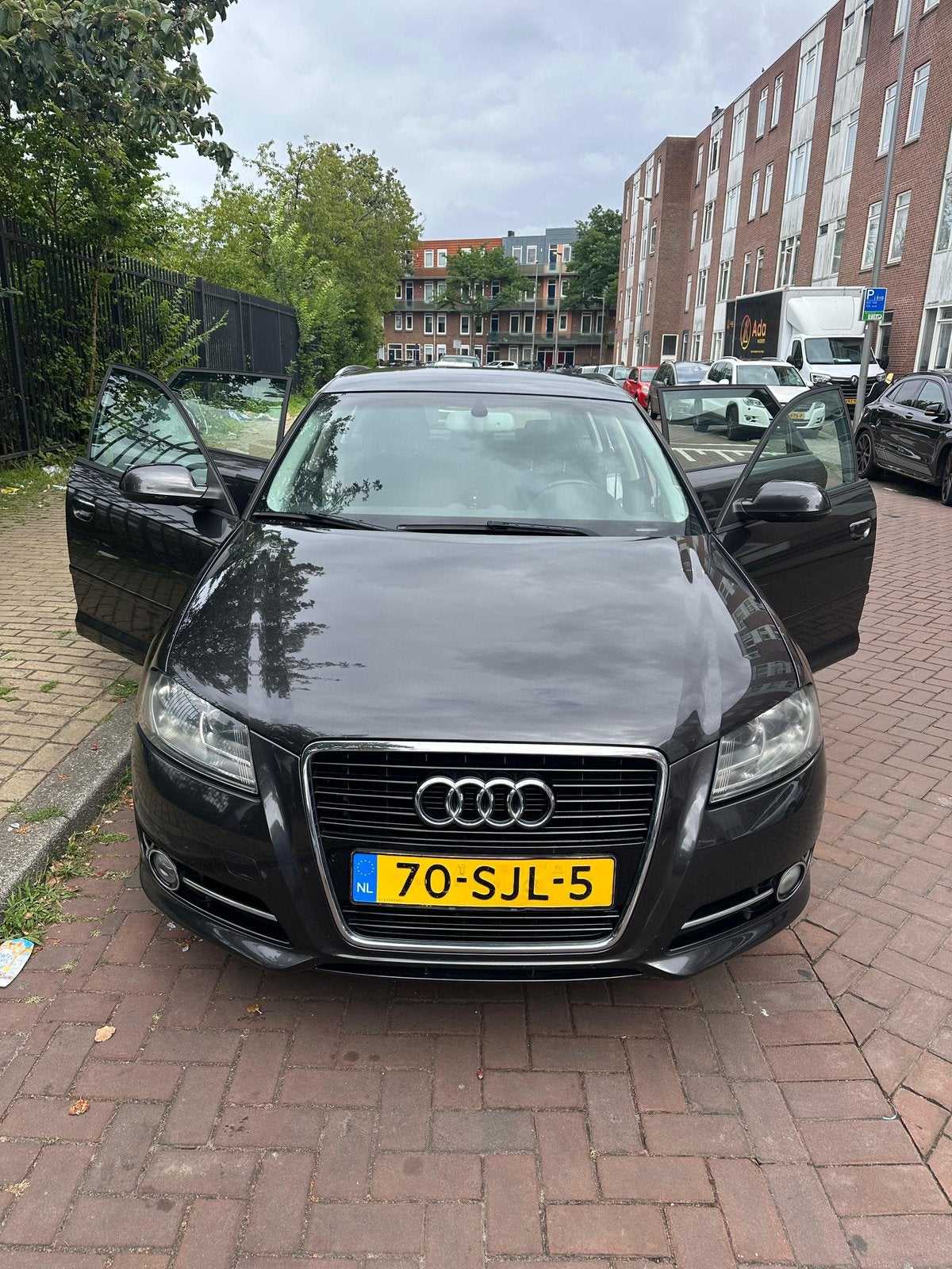 AUDI A3 Ambition Pro Line Business, Auto's, Start-stop-systeem, Particulier, Zilver of Grijs, Te koop