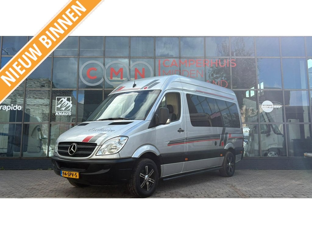 Mercedes-Benz Sprinter CAMP Automaat,Airco,Vastbed, Automaat, Chemisch toilet, Koelkast, Tot en met 2