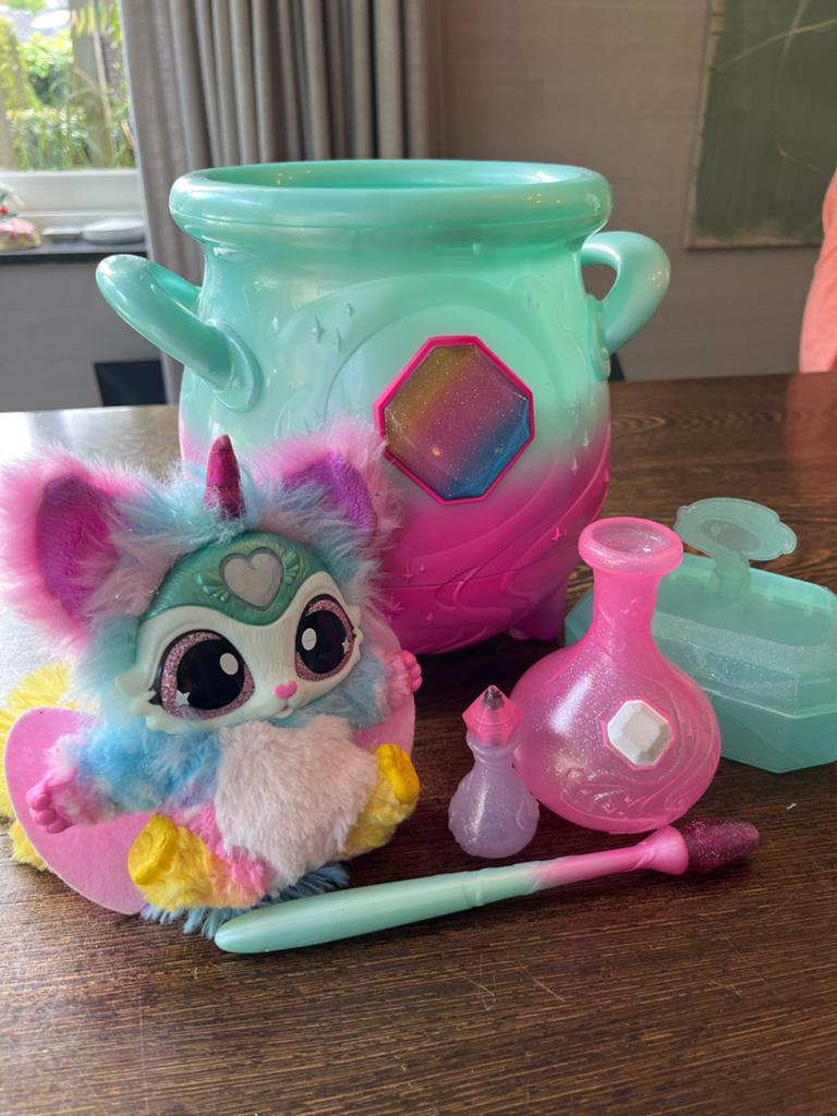 Magic Mixies Magische Ketel met Mixie Pluche, Kinderen en Baby's, Speelgoed | Overig, Ophalen of Verzenden, Zo goed als nieuw