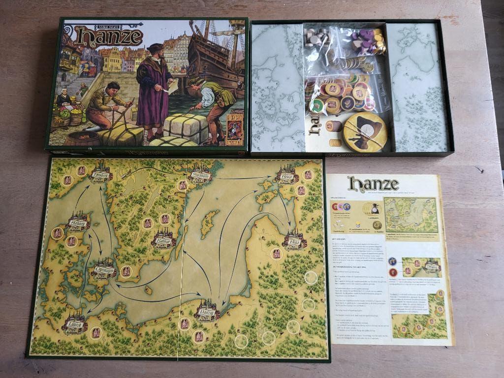 spel Hanze zgan!, Een of twee spelers, Ophalen of Verzenden, Zo goed als nieuw