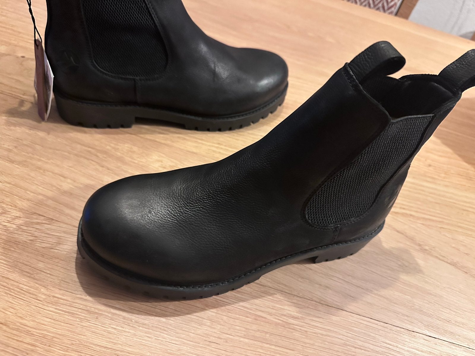 Nieuwe Travelin leren boots, zwart, maat 40, Ophalen of Verzenden, Nieuw, Zwart, Boots