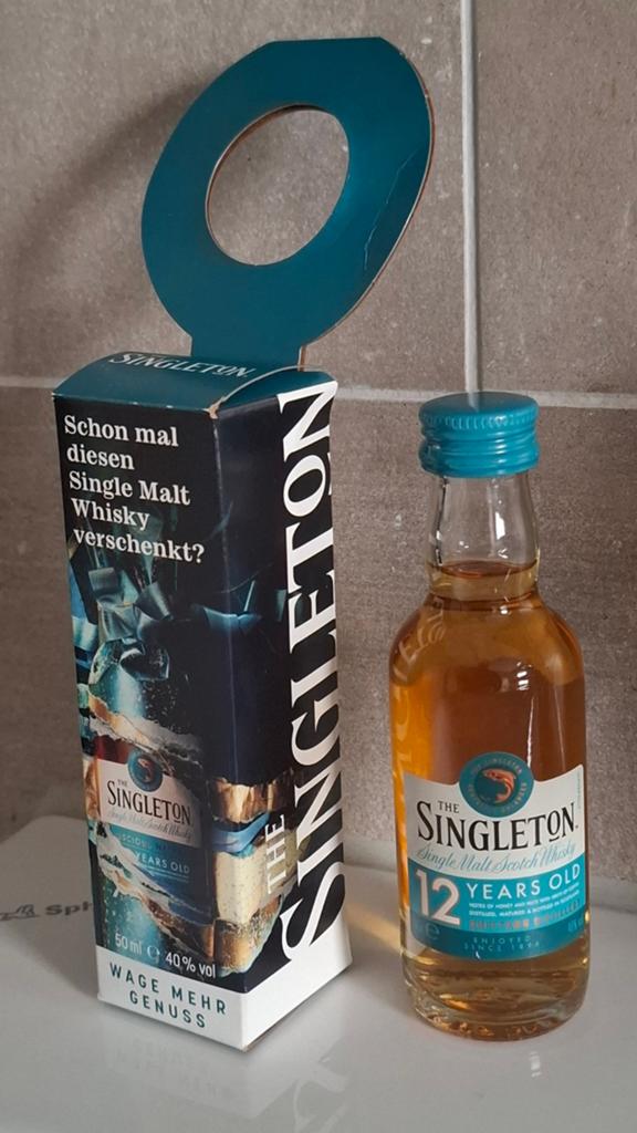 The Singleton whisky miniatuur, Ophalen of Verzenden