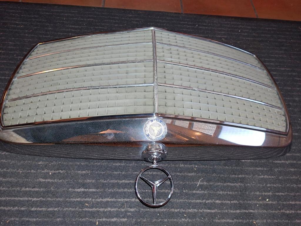 Mercedes-Benz Oldtimer Grill Chroom - Vintage Auto Grille, Ophalen of Verzenden, Gebruikt, Voor, Mercedes-Benz