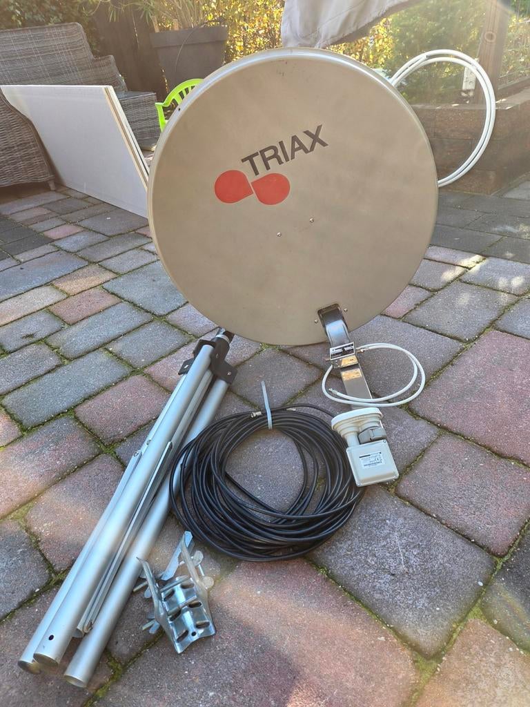 Te koop compleet schotelantenne set., Ophalen of Verzenden, Overige merken