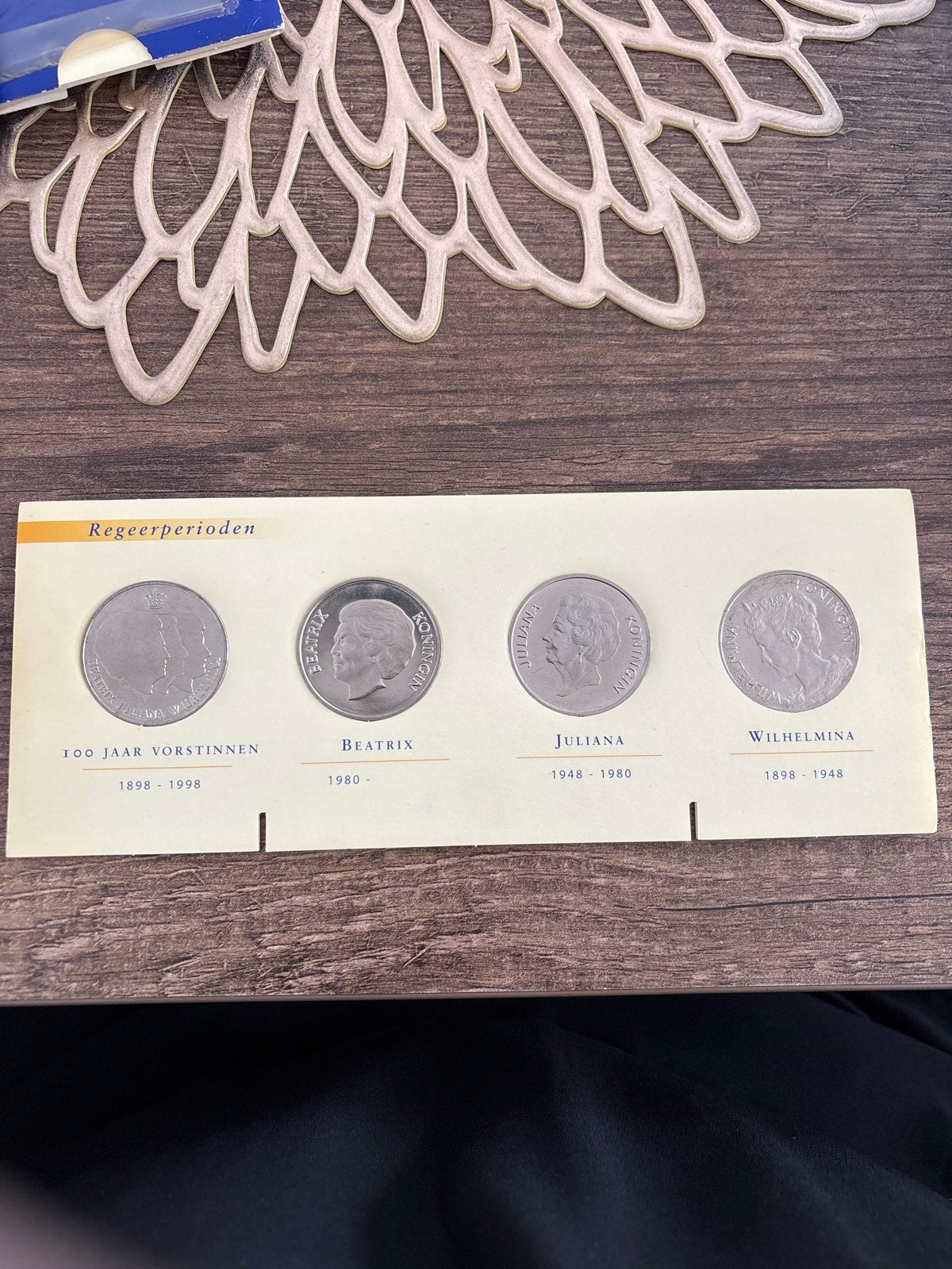 Munten set 100 Jaar Vorstinnen Beatrix Juliana Wilhelmina, Verzenden, Koningin Beatrix, Overige waardes, Setje