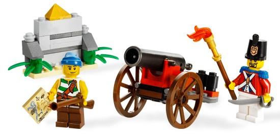 Lego Pirates Pirates II 6239 Cannon Battle, Lego, Complete set, Pirates, Ophalen of Verzenden