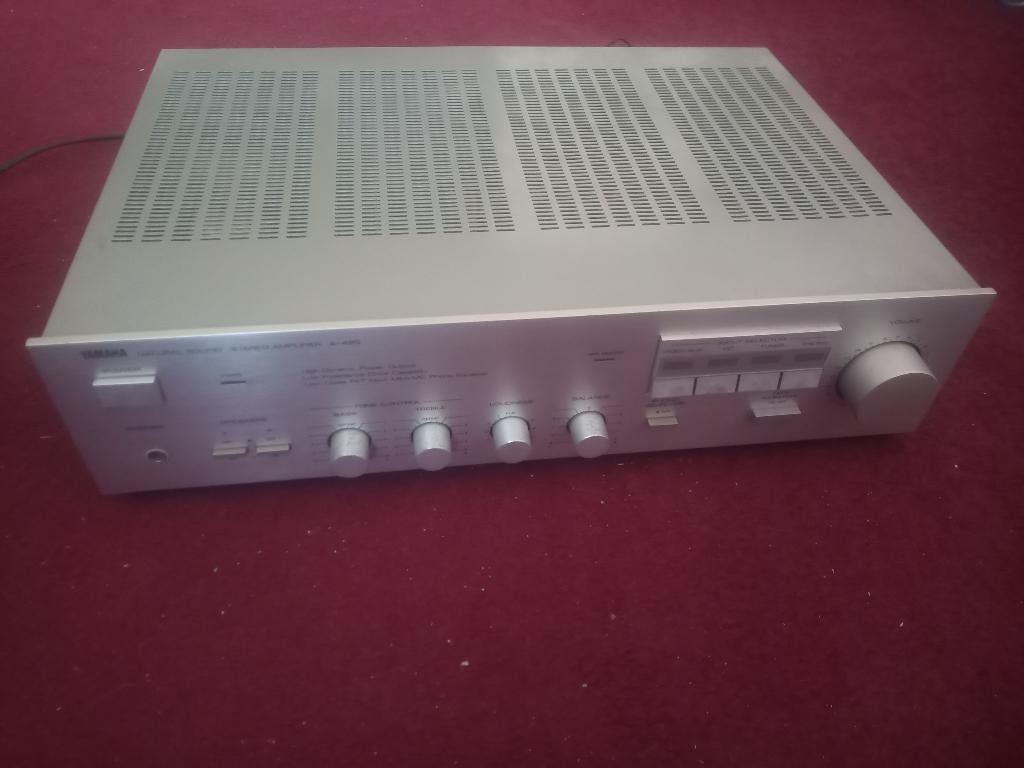 Yamaha A420 Versterker, Audio, Tv en Foto, Versterkers en Receivers, Ophalen of Verzenden, Gebruikt, 120 watt of meer, Yamaha