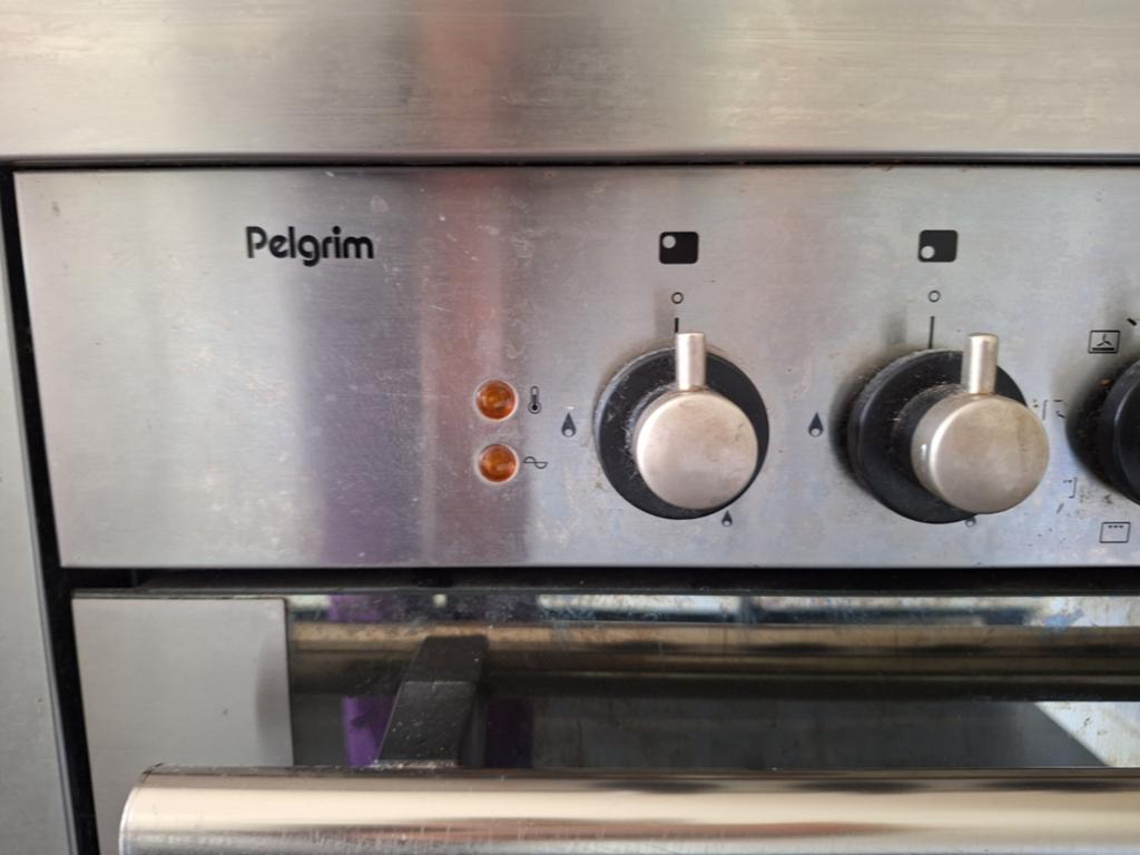 Pelgrim Novecento gasfornuis/oven, Ophalen, Gebruikt, 60 cm of meer, Gas