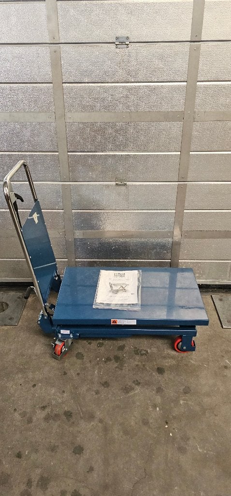 Heftafel hydraulisch 150 kg HBM - Verrijdbaar - Werktafel, Ophalen of Verzenden, Zo goed als nieuw