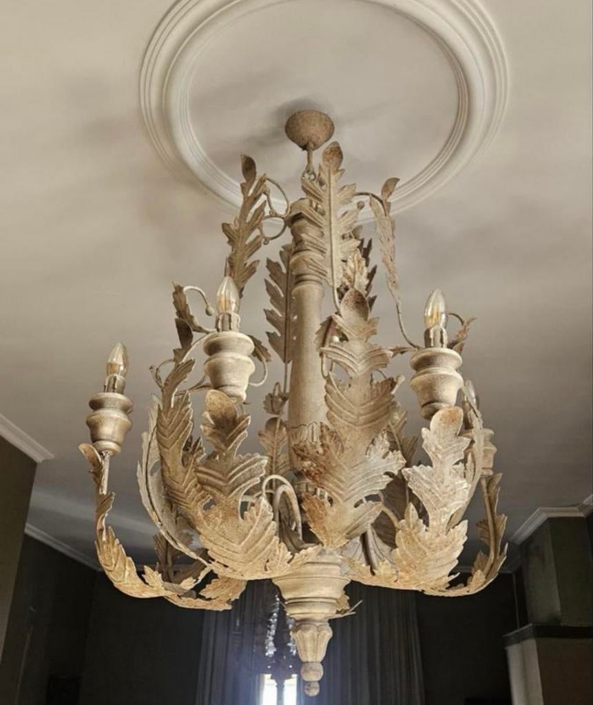 2 Hoffz lampen 95x80 - Prachtige eyecatchers voor hoge plafo, Huis en Inrichting, Ophalen, Gebruikt, Metaal
