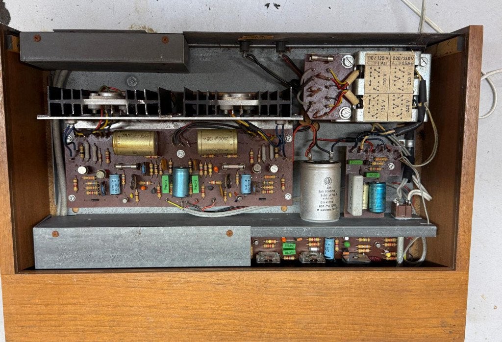 Vintage Dual CV40 stereo versterker, Overige merken, Gebruikt, Ophalen of Verzenden, Minder dan 60 watt