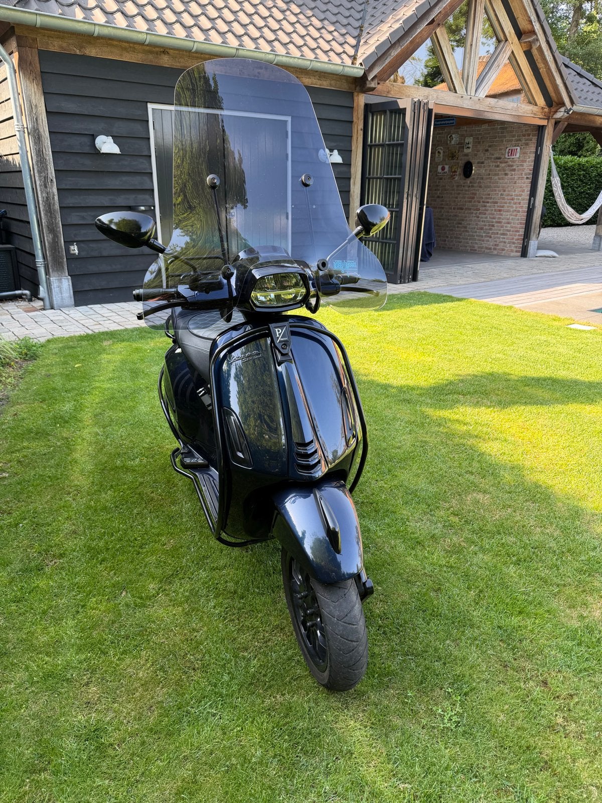 Vespa Sprint Custom porsche donkerblauw (2022), Ophalen, Overige modellen, Zo goed als nieuw, Benzine