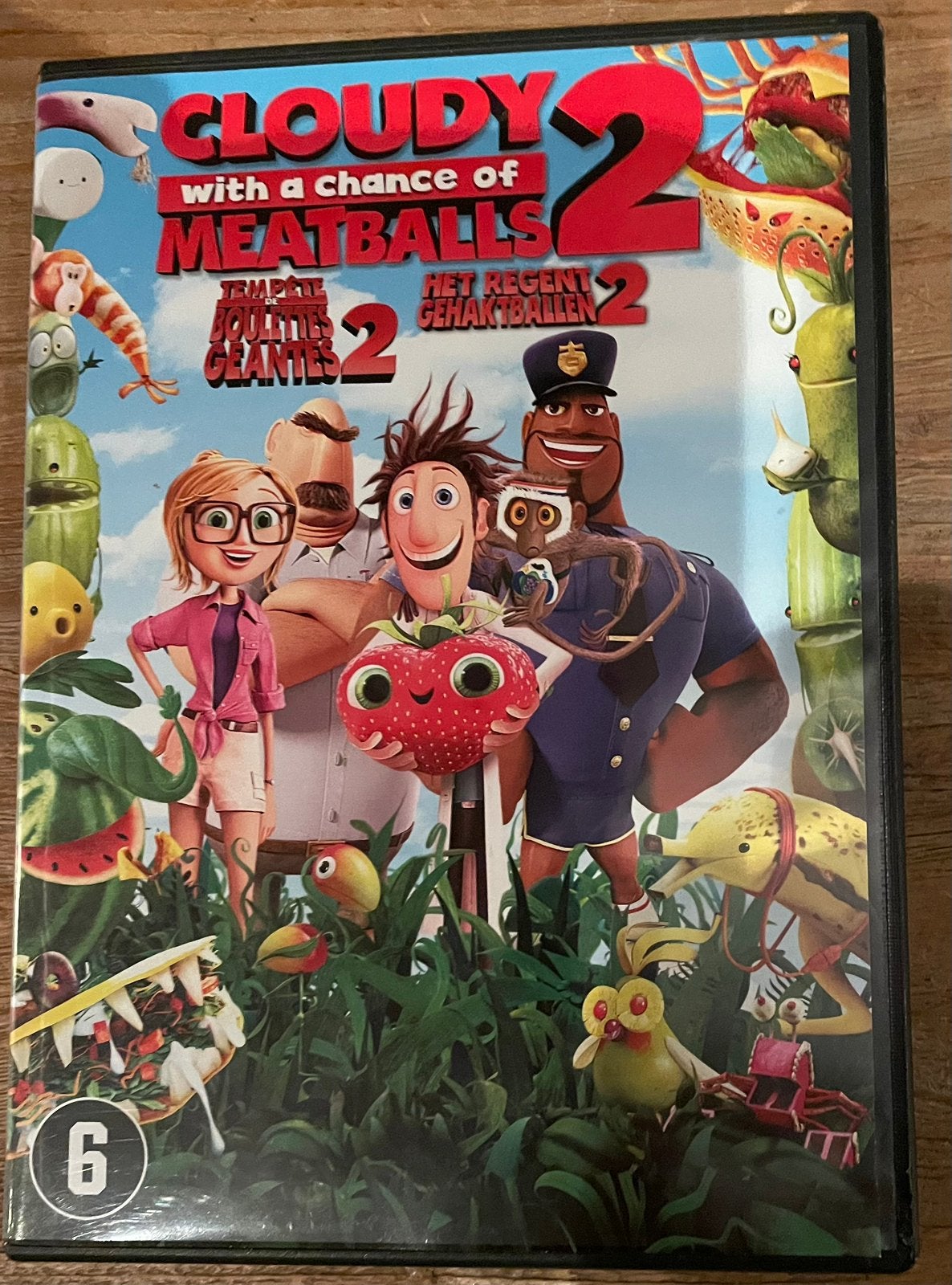 DVD Het regent gehaktballen 2, Alle leeftijden, Ophalen of Verzenden, Zo goed als nieuw, Europees