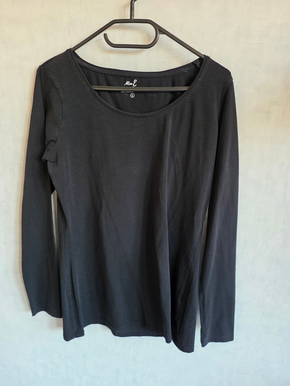 Zwarte Miss Etam longsleeve maat L stretch, Kleding | Dames, Zwart, Maat 42/44 (L), Ophalen of Verzenden, Zo goed als nieuw