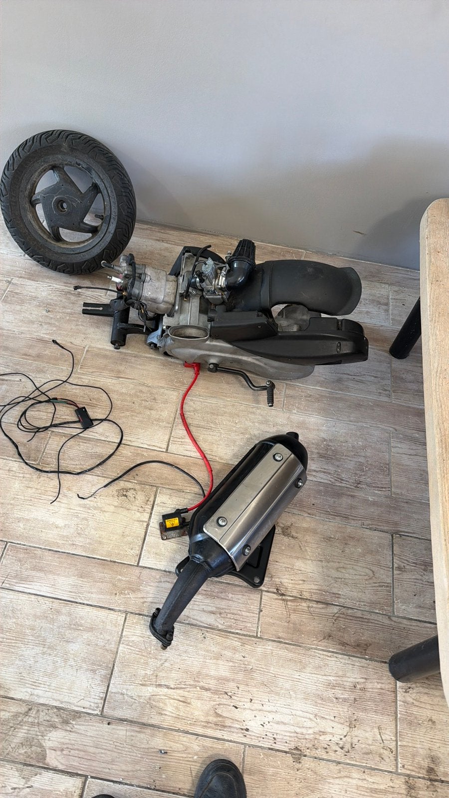 hexagon 172 blok zip skipper runner ophalen belgie!!!, Ophalen of Verzenden, Zo goed als nieuw, Blok, Piaggio