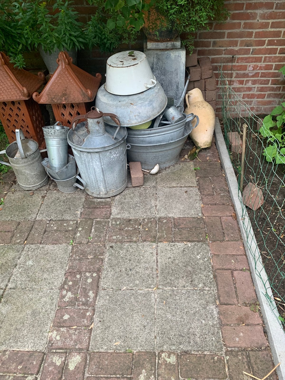 zinken teil, Ophalen, Zo goed als nieuw