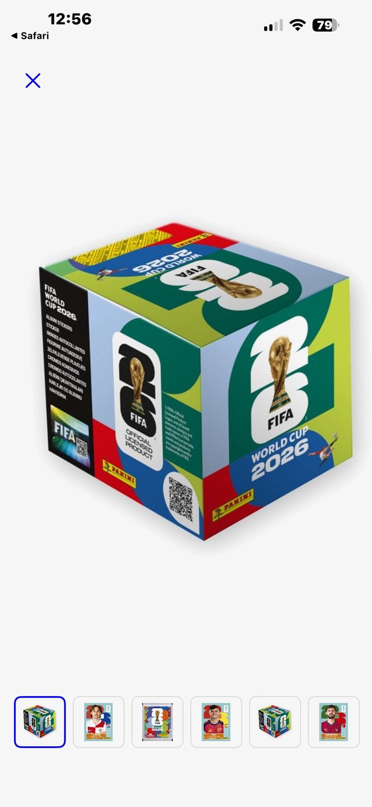 PANINI WK VOETBAL album 2026 , RUILEN, Ophalen of Verzenden, Nieuw, Poster, Plaatje of Sticker