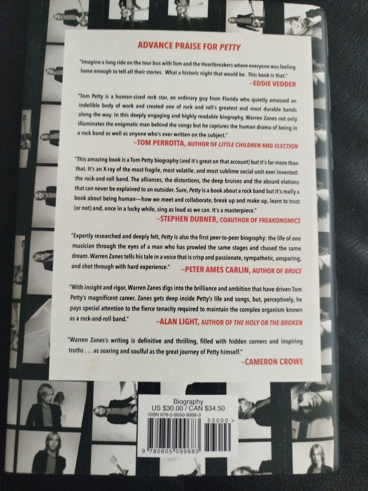 TOM PETTY BIOGRAPHY HARDCOVER ENGELS, Zo goed als nieuw, Film, Tv en Media, Warren Zanes, Ophalen of Verzenden