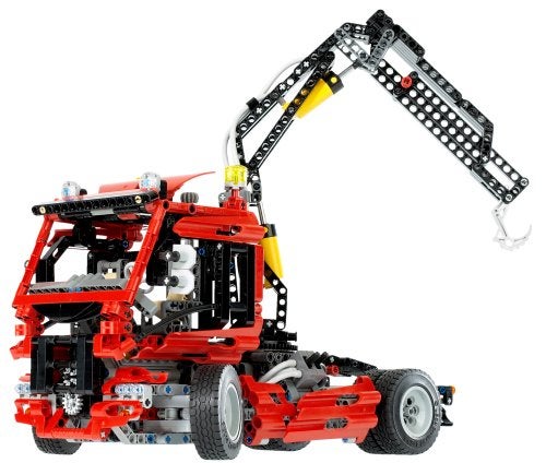 Lego Technic Kraanwagen 8436, Ophalen of Verzenden, Zo goed als nieuw, Overige merken