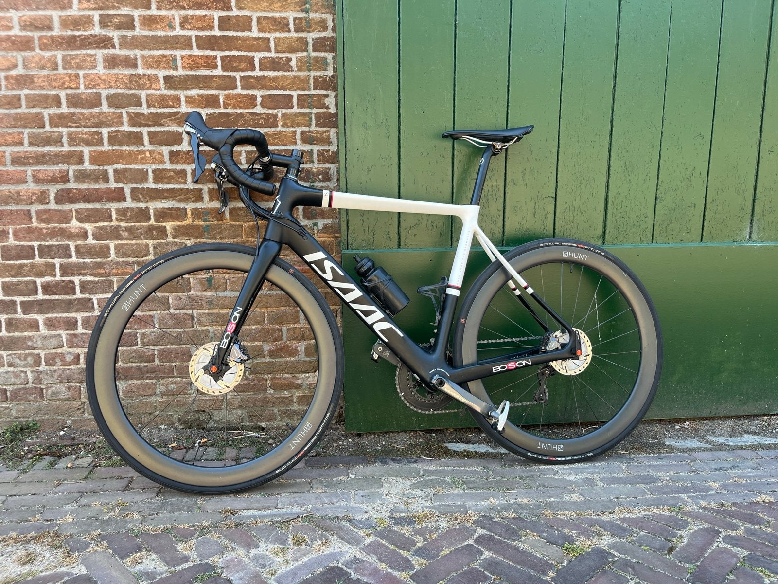 Isaac Boson racefiets, Ophalen, Gebruikt, Schijfrem, Overige merken