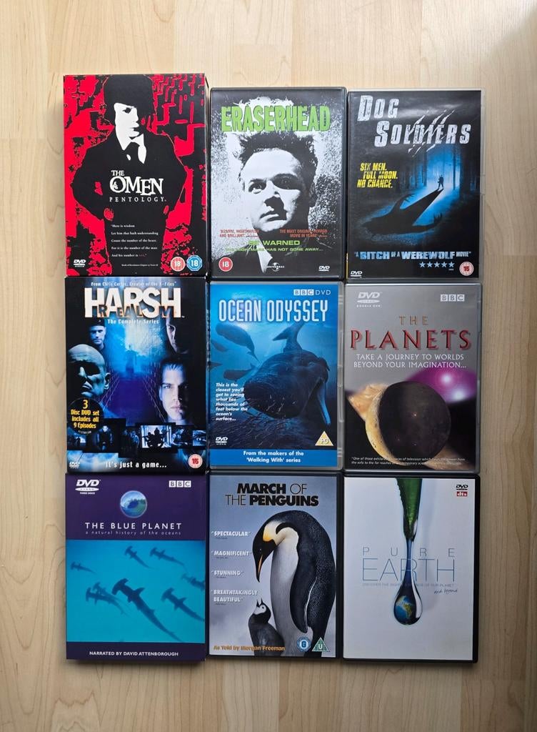 COLLECTIE DVD FILMS/SERIES (UK), Alle leeftijden, Ophalen of Verzenden, Zo goed als nieuw