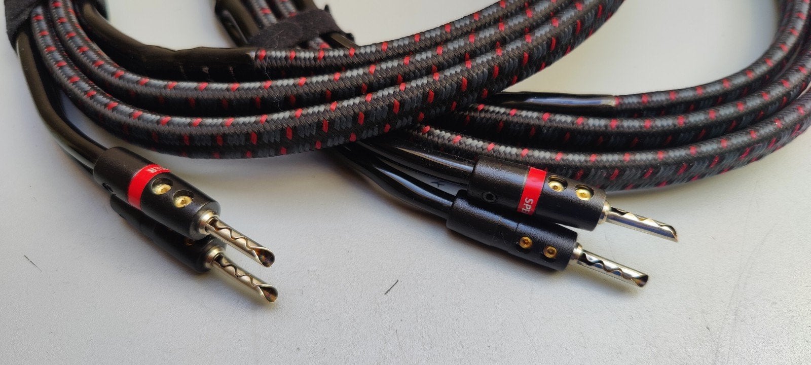 AudioQuest CV-4 Loudspeaker Cable - Silver Banana 2x2.30mtr., Audio, Tv en Foto, Ophalen of Verzenden, Zo goed als nieuw, 2 tot 5 meter