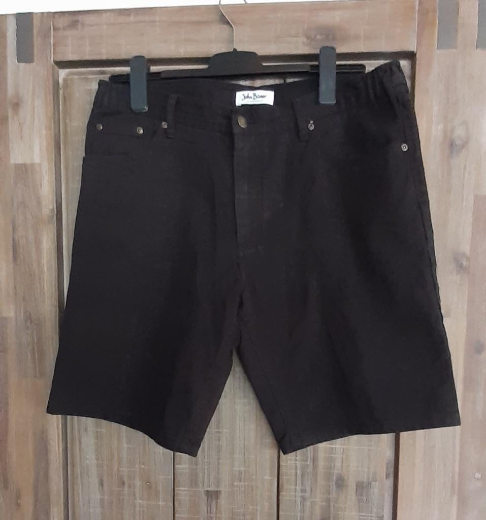 Heren Broek maat 54, Maat 52/54 (L), Zwart, John baner, Ophalen of Verzenden