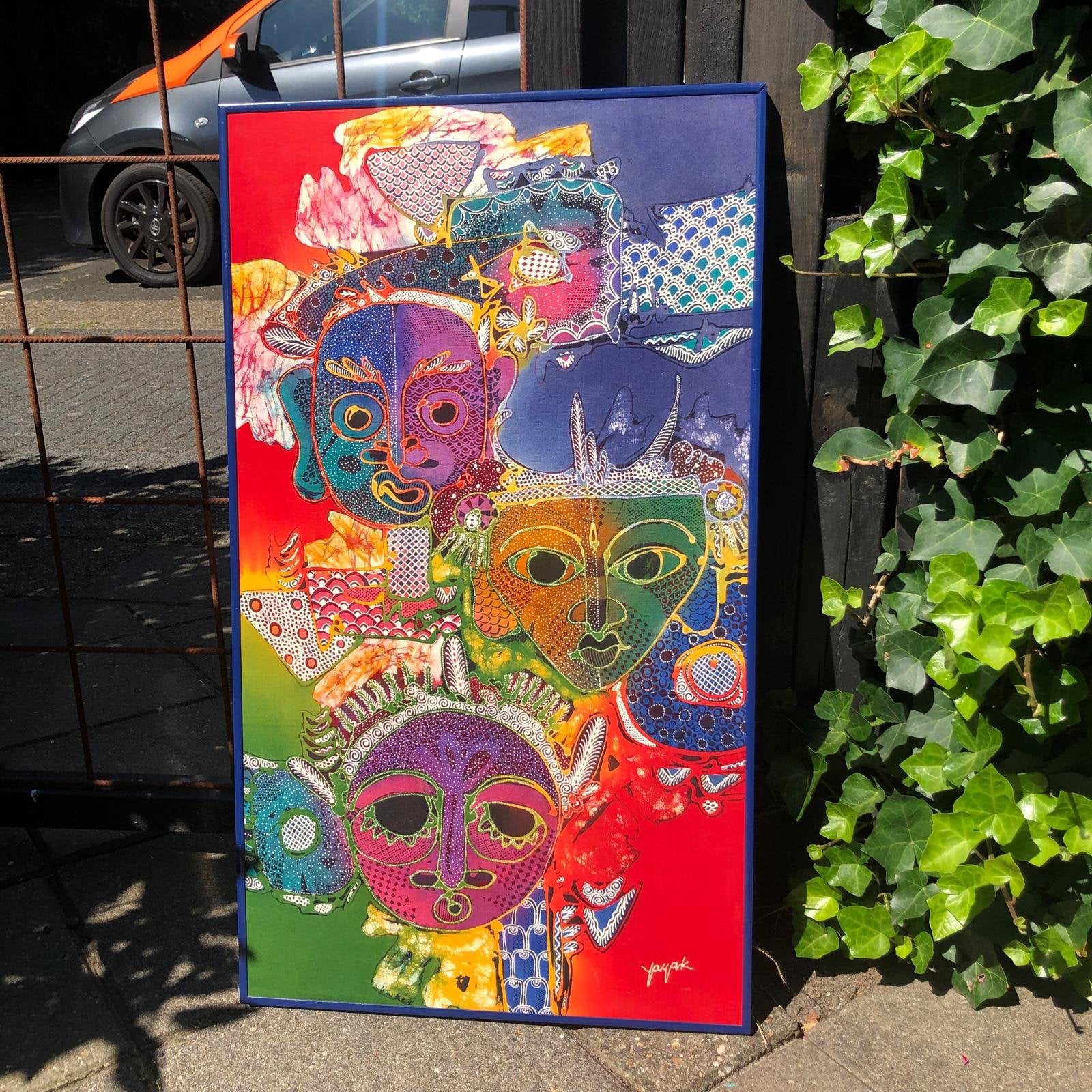 Kunst op doek, Ophalen