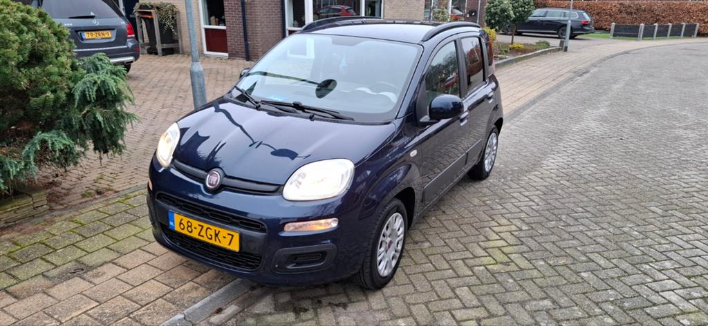 Fiat Panda 0.9 twinair 85pk 2012 Blauw, Auto's, Voorwielaandrijving, 40 €/maand, Panda, Origineel Nederlands