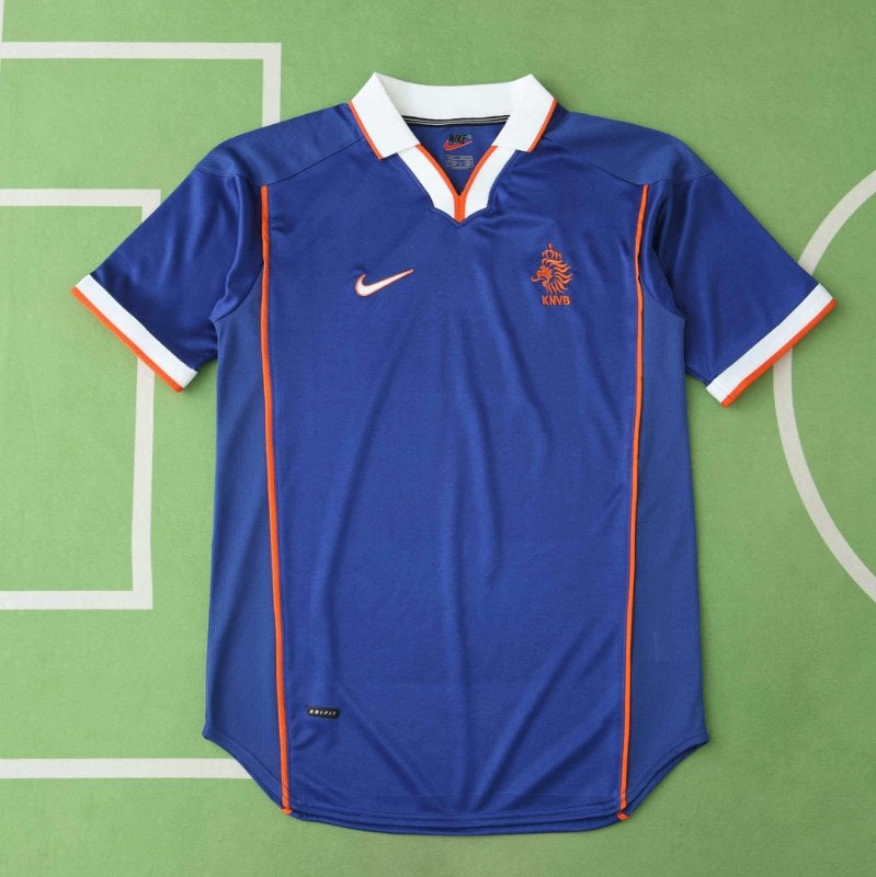 Nieuw Nederland retro uit 1998 voetbalshirt – M/L, Ophalen of Verzenden, Nieuw, Shirt