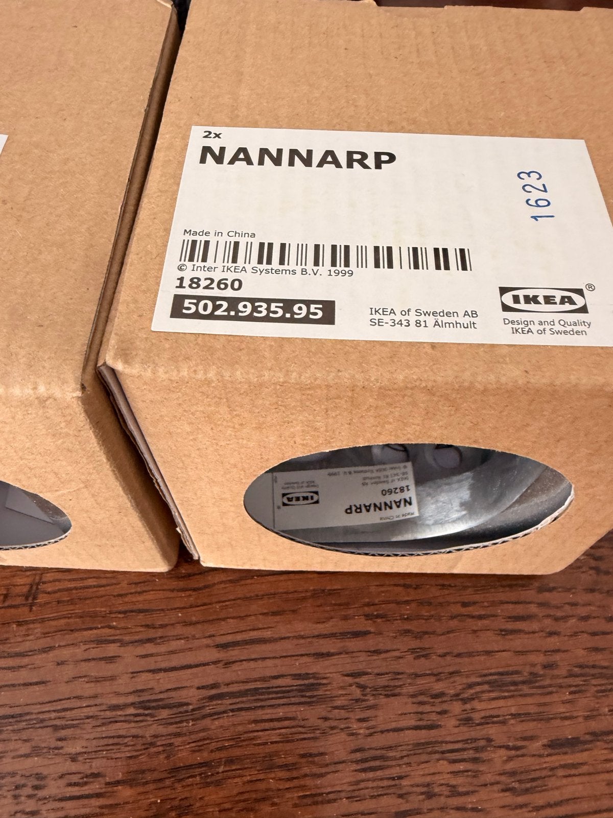 2x IKEA NANNARP kastpoten 502.935.95, Ophalen of Verzenden, Nieuw