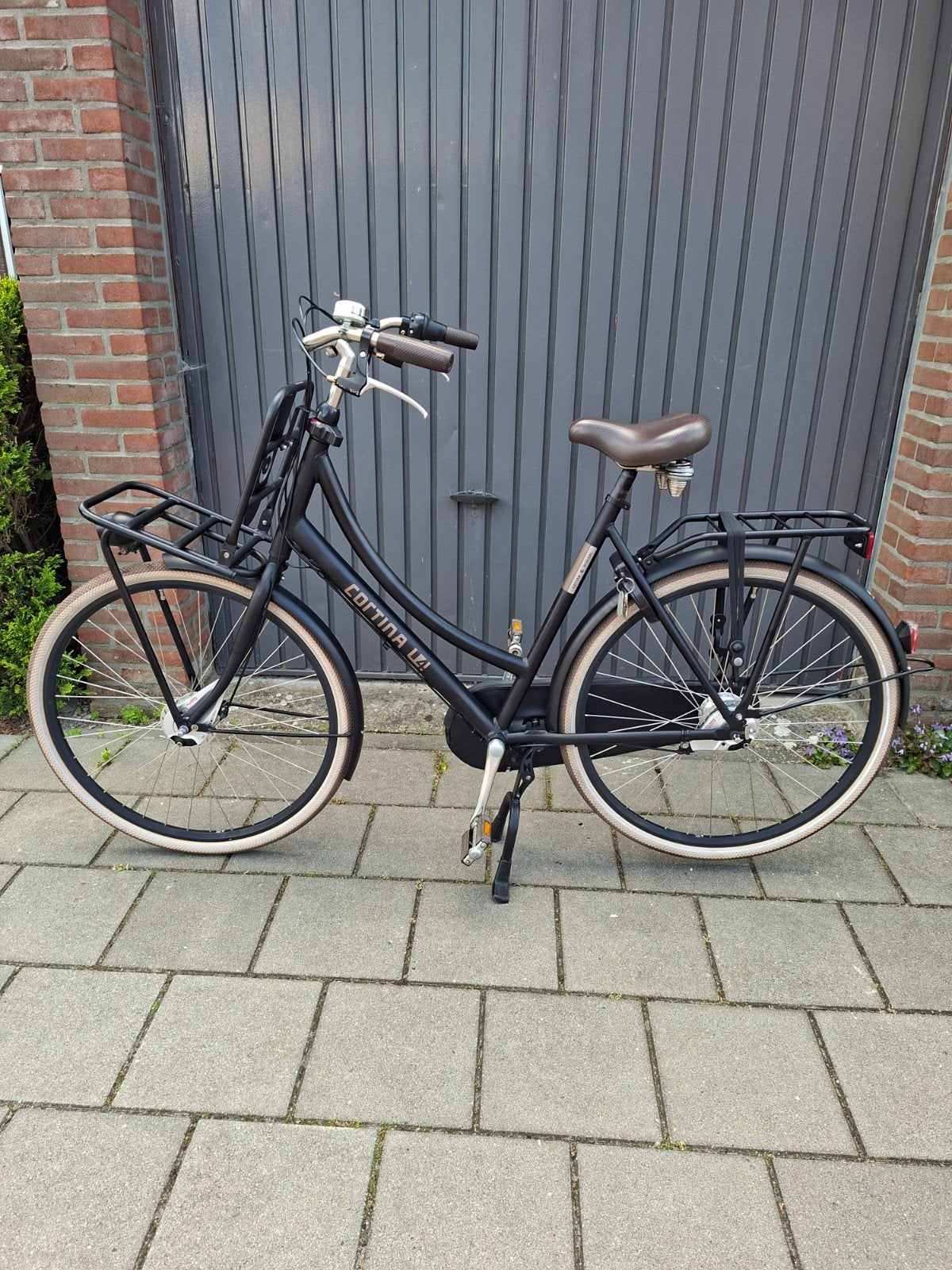 Cortina U4 Transport ND7 zwart mat 57 inch, Versnellingen, 56 cm of meer, Zo goed als nieuw, Ophalen