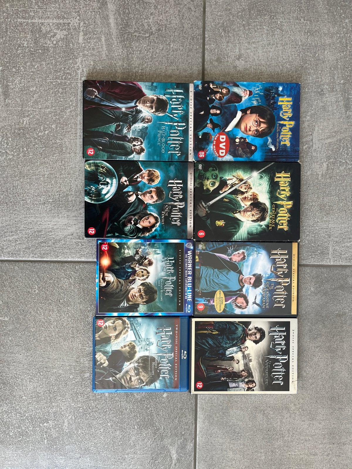 Harry Potter DVD & Blu-ray Collectie - Diverse Films, Nederlands, Ophalen of Verzenden, Vanaf 12 jaar, Gebruikt
