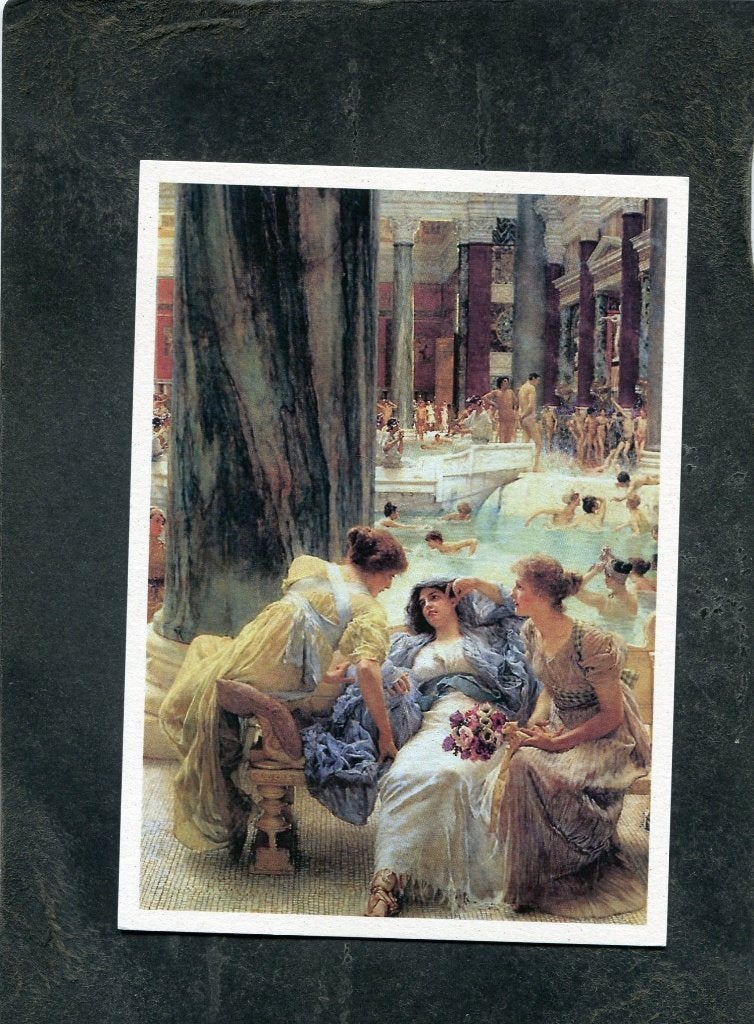 Ansicht Sir Lawrence Alma Tadema - Die Caracalla Thermen, Verzamelen, Verzenden, 1980 tot heden, Ongelopen
