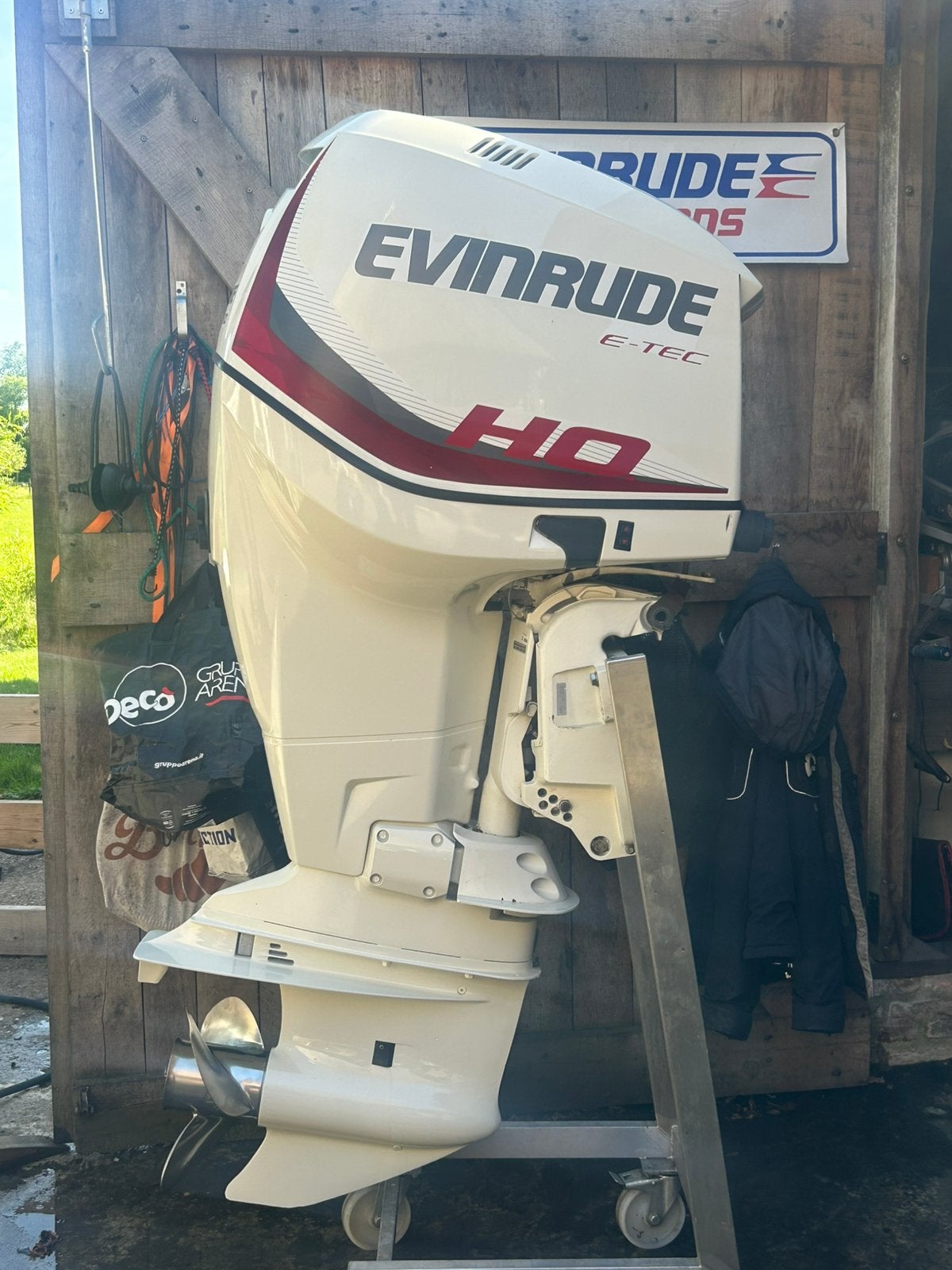 Evinrude ETEC motoren - verkoop - onderhoud - onderdelen, Ophalen, Elektrische start, Zo goed als nieuw, 30 pk of meer