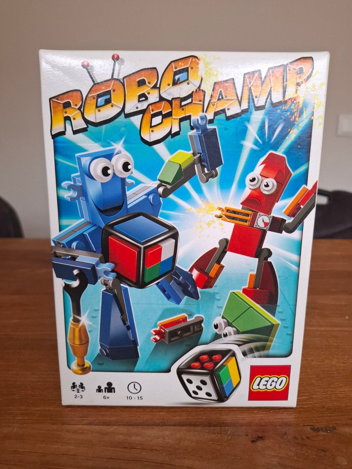 Lego Robo Champ 3835 - Bordspel met 1 defect onderdeel, Een of twee spelers, Ophalen of Verzenden, Gebruikt, LEGO