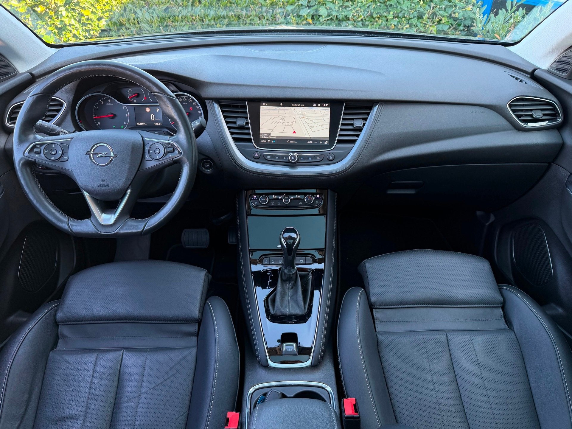 Opel Grandland X 1.6 Turbo Ultimate Aut Panoramadak Full Opt, Auto's, Opel, Gebruikt, Zwart, 4 cilinders, 181 pk