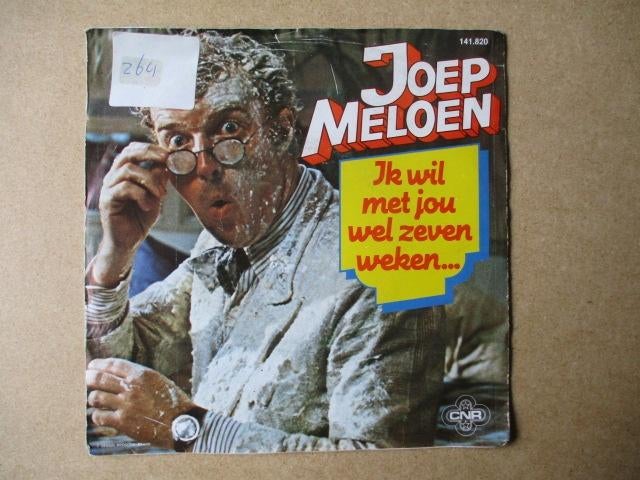 s0132 joep meloen - ik wil met jou wel zeven weken, Ophalen, Gebruikt, Overige genres, 7 inch