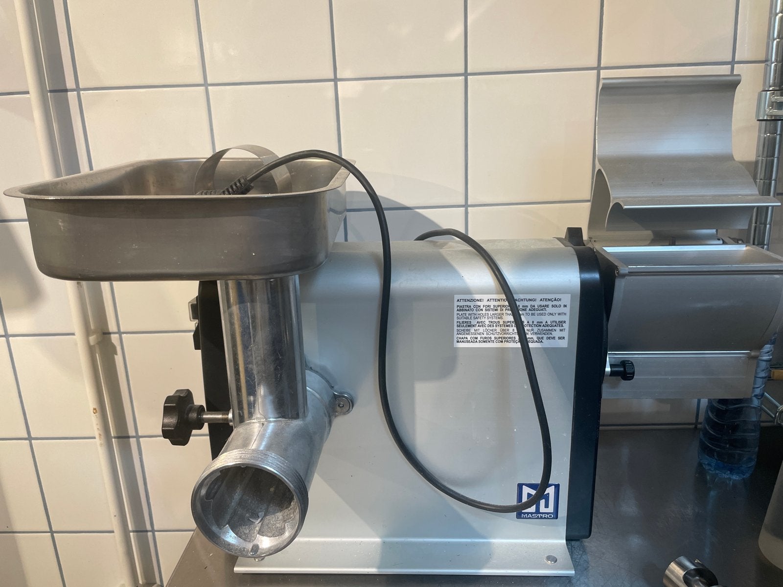 Mastro Vleesmolen en Kaasrasp TCG 12 Denver, Ophalen, Gebruikt, Bakkerij en Slagerij