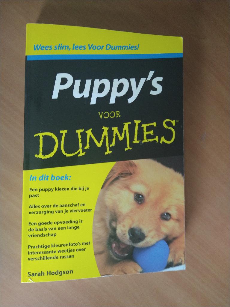 Puppy's voor Dummies. Hodgson, Sarah, Boeken, Ophalen of Verzenden, Zo goed als nieuw, Honden