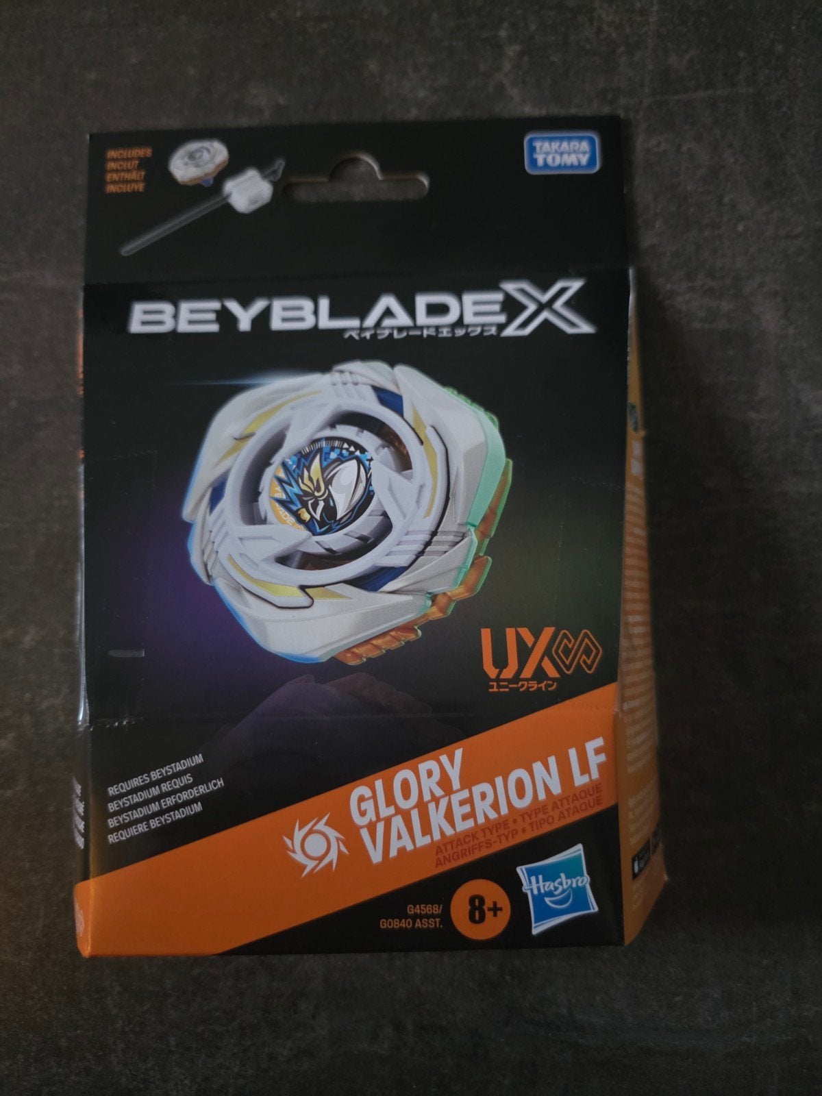 Beyblade X UX-03 Glory Valkerion LF - Nieuw in verpakking, Ophalen of Verzenden, Nieuw, Jongen of Meisje