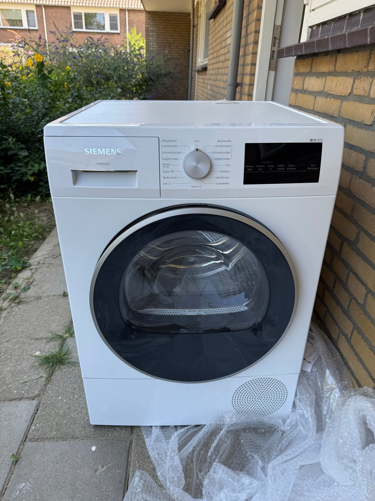 Nieuw Siemens Warmtepompdroger 8kg, Witgoed en Apparatuur, Wasdrogers, Ophalen, 8 tot 10 kg, Nieuw, Voorlader
