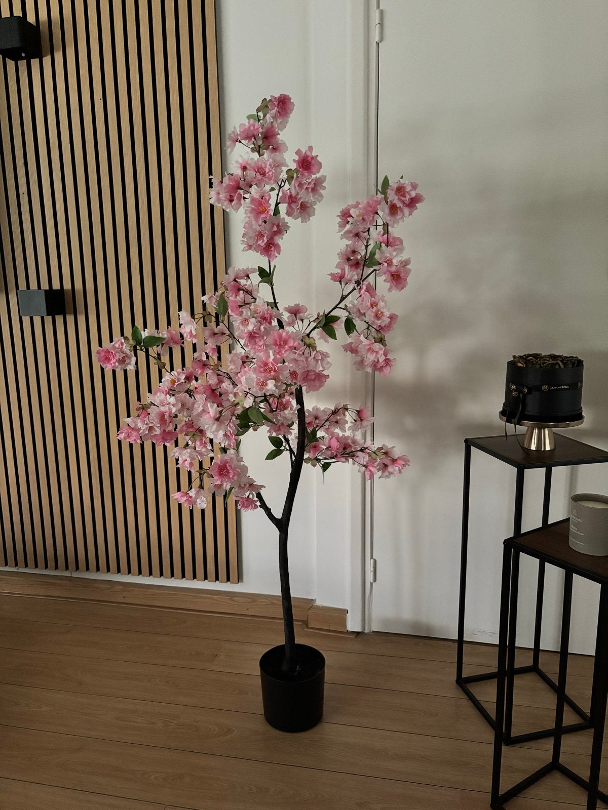 Zijde Bloesem Kunstboom 150cm - Roze Kunstplant, Ophalen, Binnen, Roze, Onderhoudsvrij