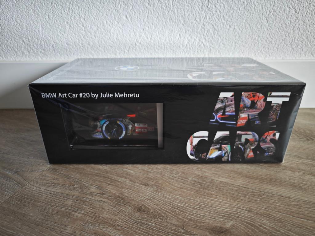 Spark BMW M Hybrid V8 Art Car #20 Julie Mehretu nieuw, Hobby en Vrije tijd, Modelauto's | 1:18, Ophalen of Verzenden, Nieuw, Auto