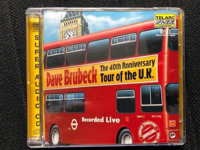 SACD DAVE BRUBECK The 40th Anniversary Tour of the UK, Verzenden, 1980 tot heden, Zo goed als nieuw, Jazz